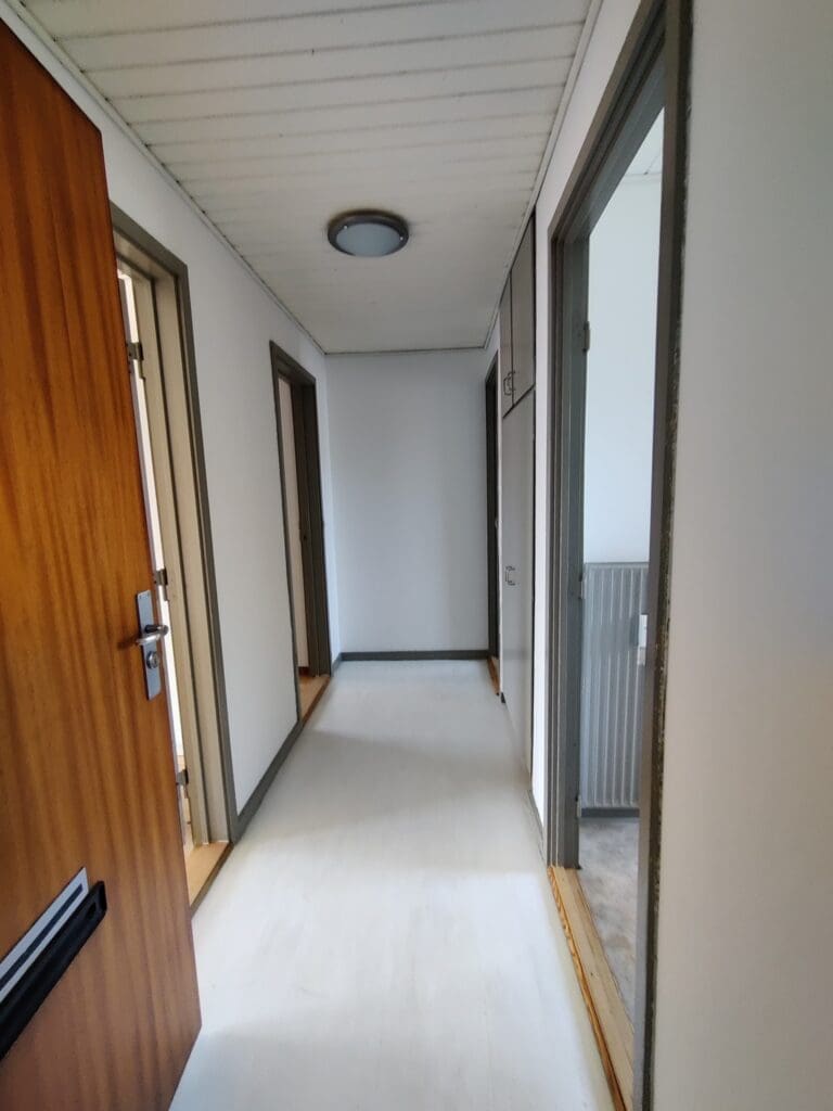 En lejlighed efter en istandsættelse af Istand