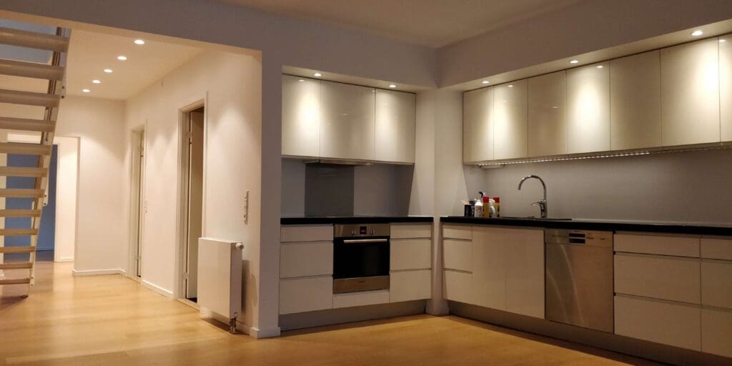 Lejlighed efter en istandsættelse af Istand