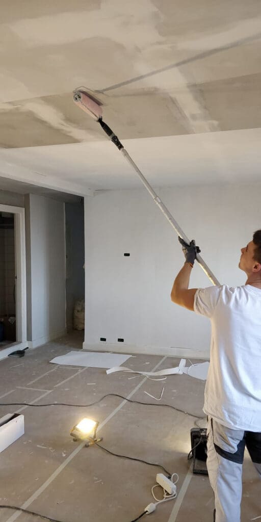 En lejlighed efter en istandsættelse af Istand